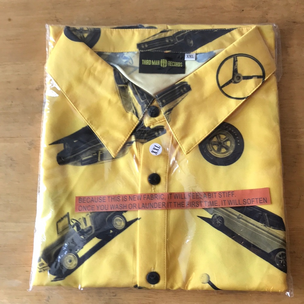 Third Man Records 3xl Mens Short Sleeve  Shirt